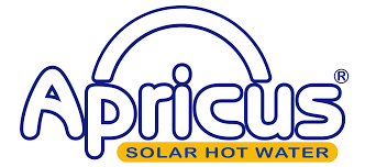 Apricus logo for solar hot water systems, ideal for Caboolture homes