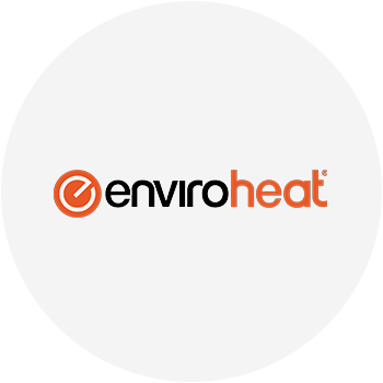 Enviroheat logo for hot water systems, servicing Caboolture by Caboolture Hot Water