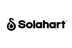 Solahart logo for hot water systems servicing Caboolture