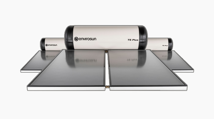 Solar hot water system with rooftop panels, perfect for Caboolture homes